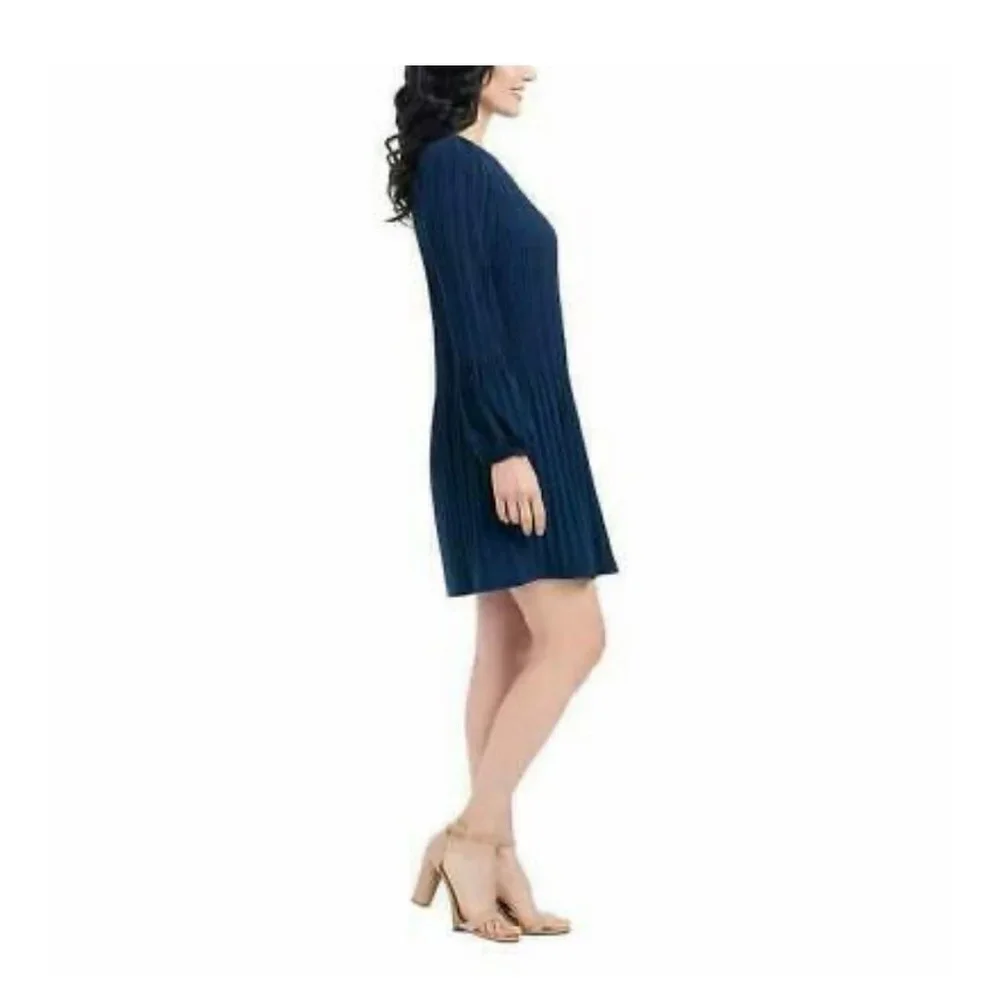 Hilary Radley Womens Pleated Stretch Dress - Picture 5 of 10